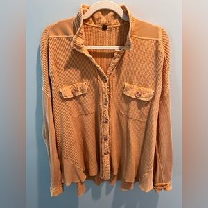 Free People Waffle Scout Jacket